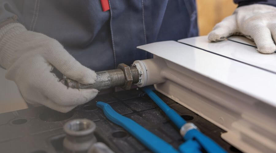 Professional water heater repair services in Pitcairn, PA